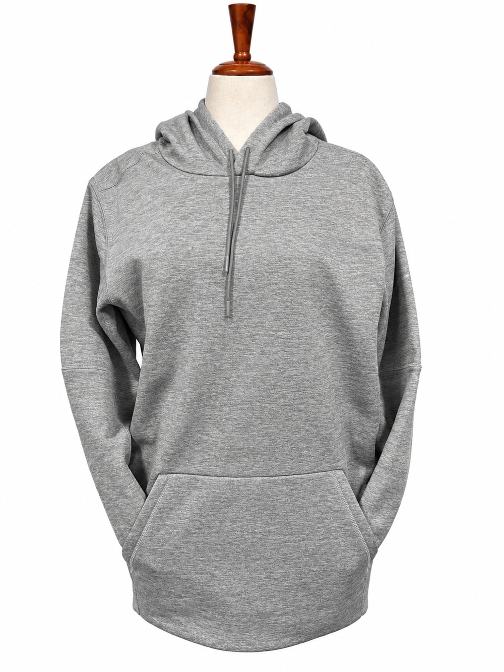 Classic Men's Gray Nike Hoodie Sweatshirt size large